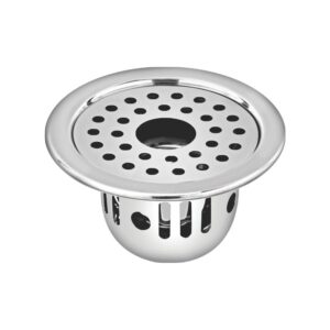 Round Floor Drain with Cockroach Trap with Hole & Lock