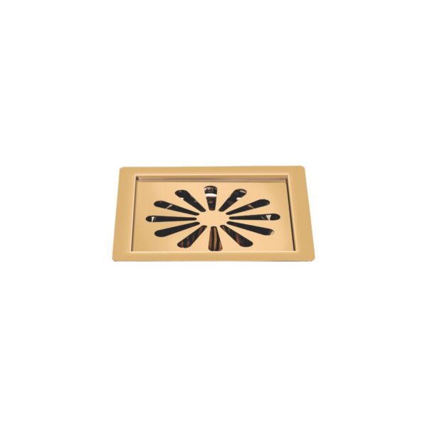 Sanjay Chilly Rose Gold Floor Drain Grating and Frame