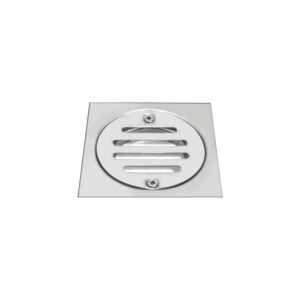 Sanjay Chilly 304 Grade SS Square Floor Drain Grating with Screw